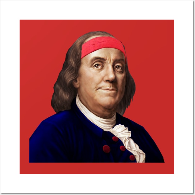 Founding Father Headband Wall Art by Philly Drinkers